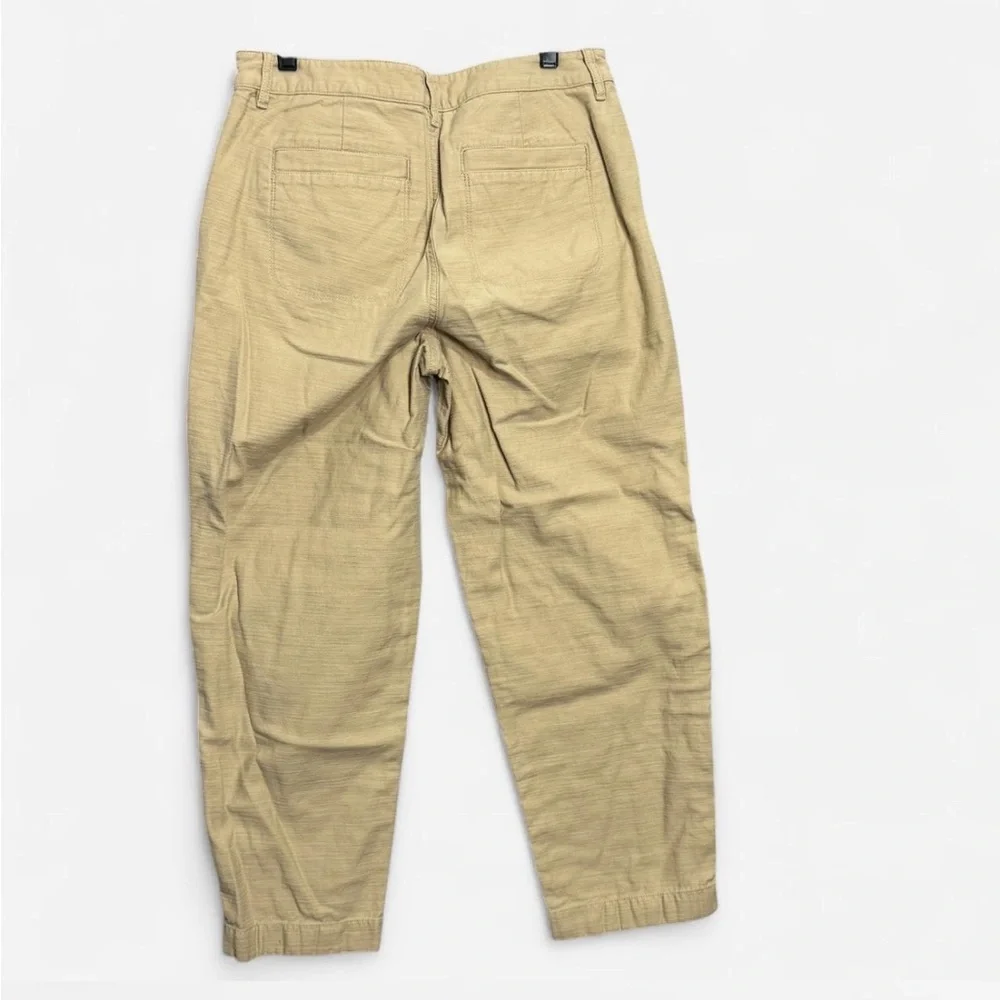 J.Crew Women's Size 8 Khaki Camp Utility Pants‎ Casual Preppy Minimalist EUC